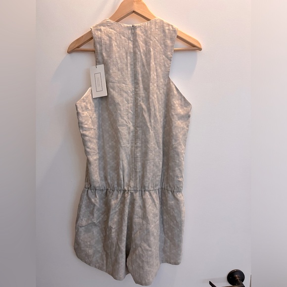 NEW Shades of Grey by Micah Cohen sleeveless pattern romper size S NWT - Picture 2 of 9